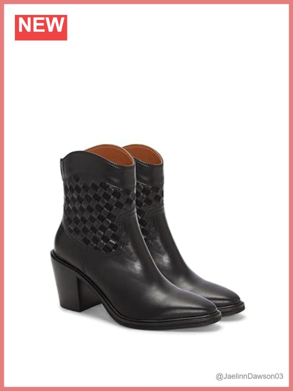 Women's Leather Ankle Bootie Zip Closure